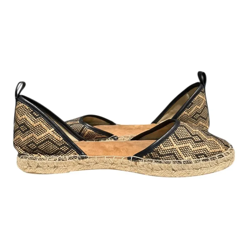 Seychelles Women’s Brown Black Slip On Espadrilles Size 10